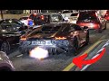 Crazy Lamborghini spitting flames in Malaysia public road!!! MAD!!!