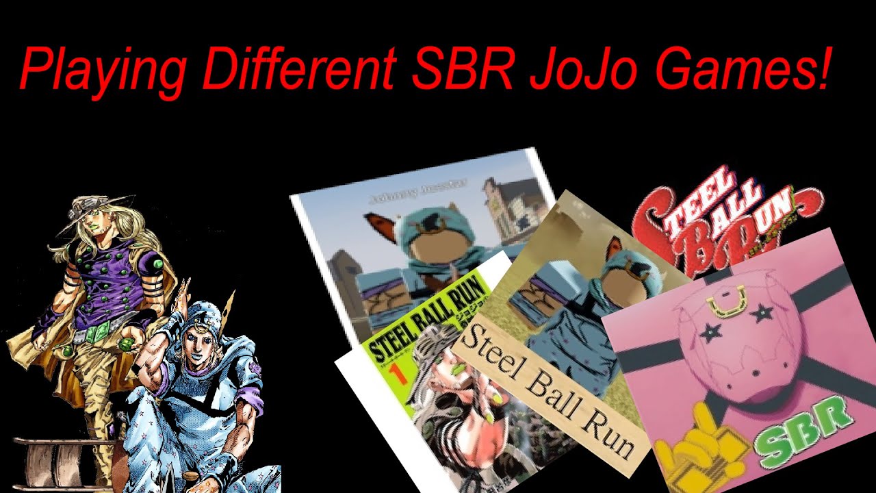 Testing different  JoJo Steel Ball Run games on ROBLOX!
