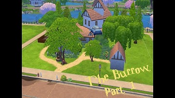 The Sims 4 Speed Build - The Burrow Part 1