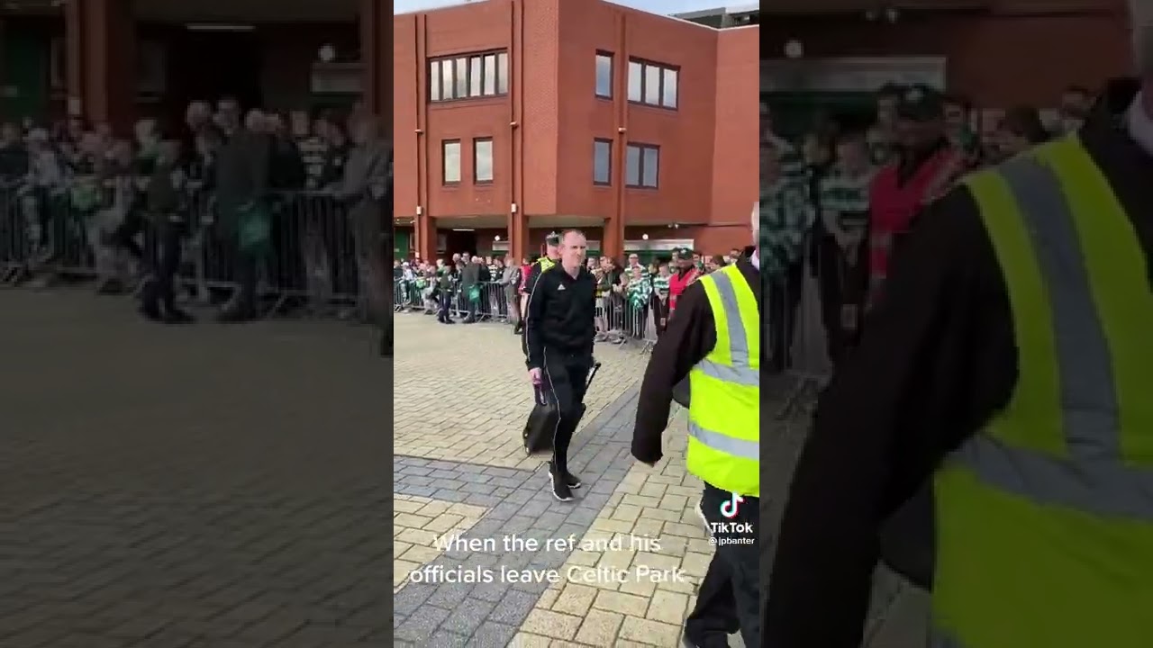 YouTube에서 Celtic supporters shout sectarian abuse towards Referee Kevin Clancy despite him being a Celtic fan. 보기 YouTube에서 Celtic supporters shout sectarian abuse towards Referee Kevin Clancy despite him being a Celtic fan. 보기