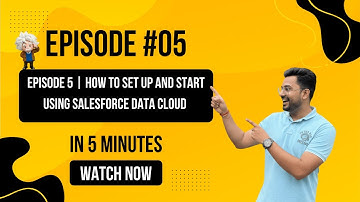 Data Cloud Episode 5/88(Technical+Functional) : How to Set Up and Start Using Salesforce Data Cloud