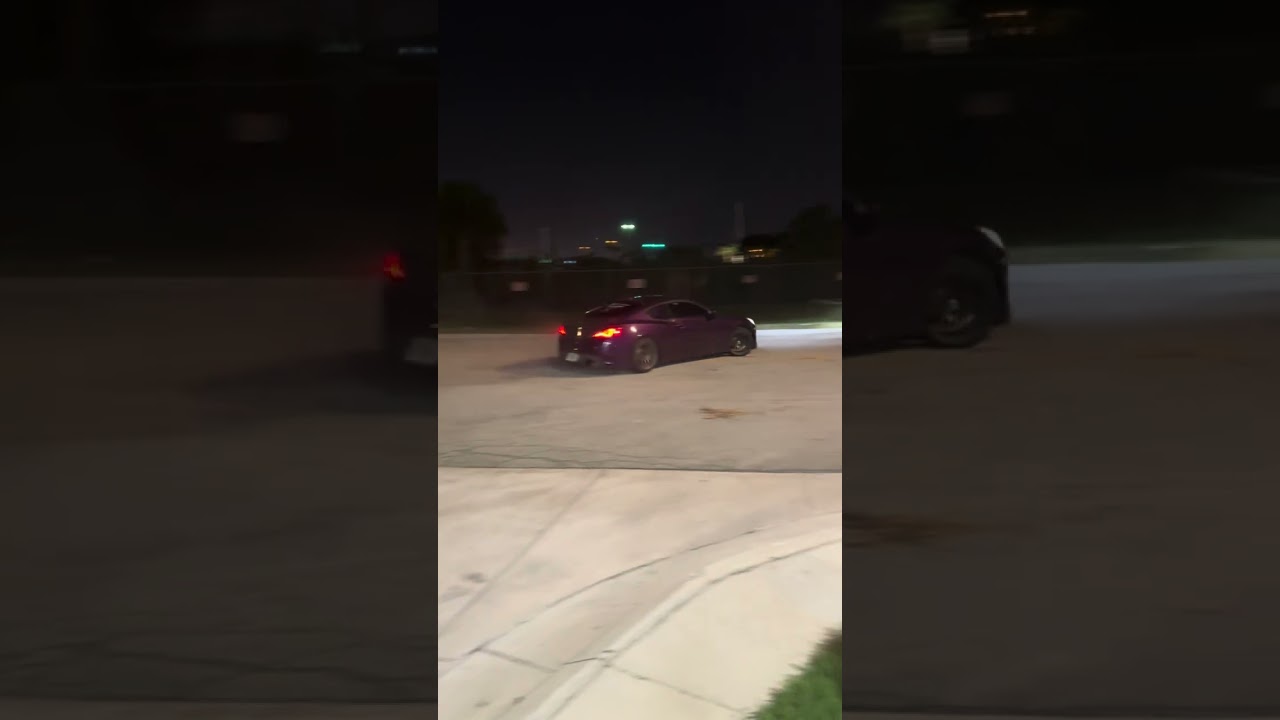 BIG TURBO GENESIS COUPE STREET DRIFTING 