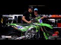 Racer X Films: Aden Keefer's Kawasaki KX250 Garage Build
