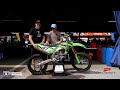 Racer X Films: Aden Keefer's Kawasaki KX250 Garage Build