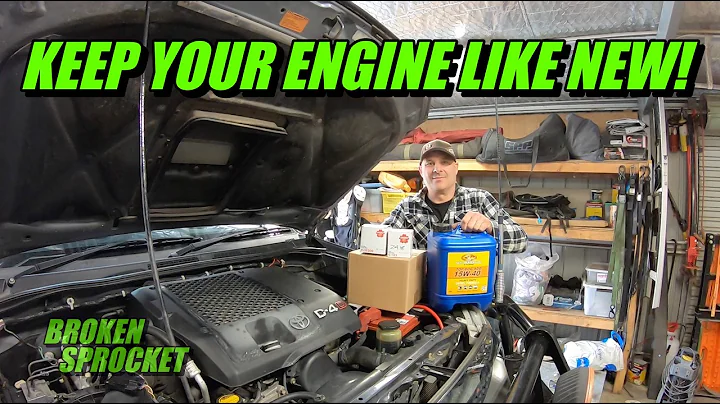 How to service Toyota Hilux engine 1KD D4D 3L.