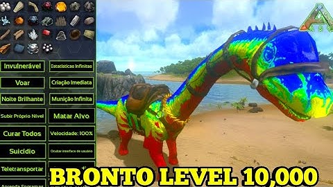 Ark mobile ||TAMING BRONTOSAURUS LEVEL 10,000