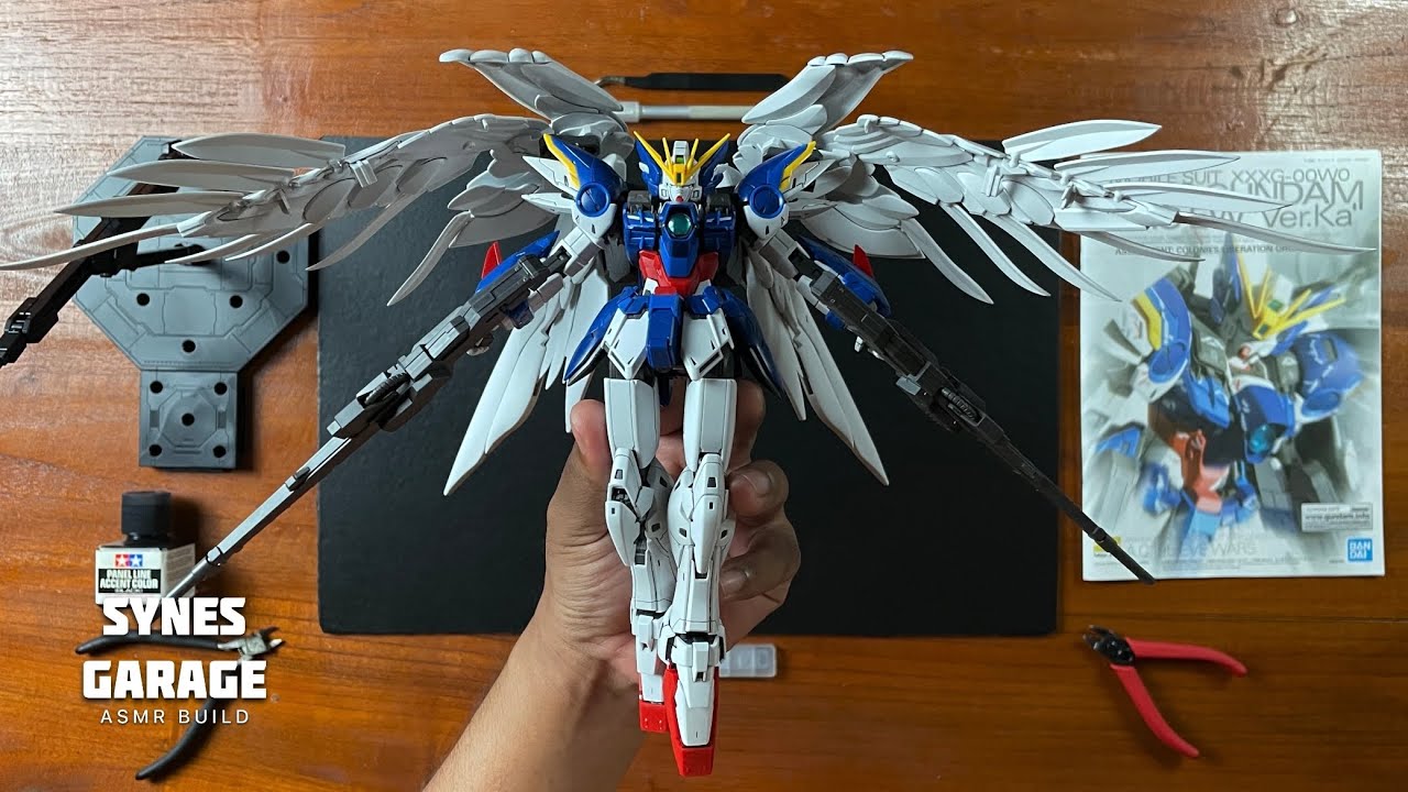 Wing Gundam Zero EW “Ver.Ka” MG 1/100 ASMR BUILD GundamWing Endless Waltz YouTube