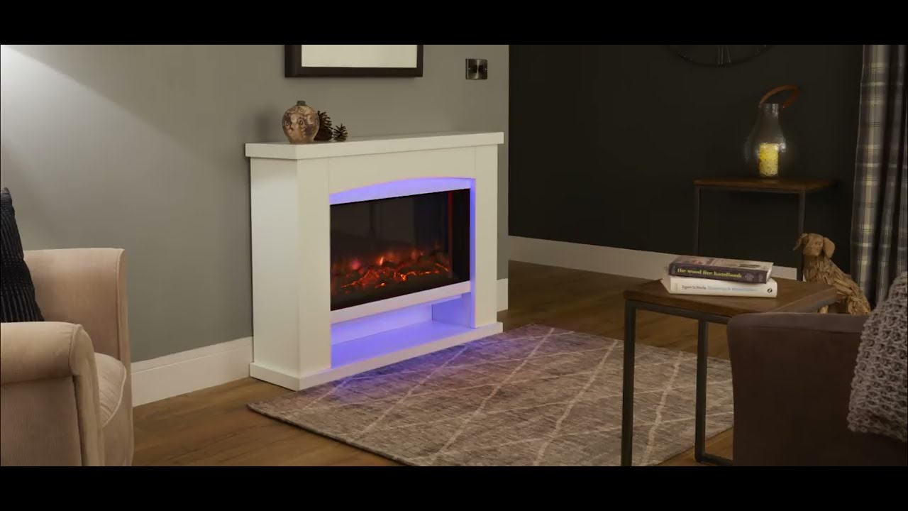 Signature Fireplaces Ohio Freestanding Electric Suite YouTube