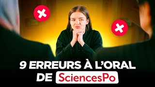 Oral Sciences Po : 9 CRIMES à ne pas commettre ! 😱🔪