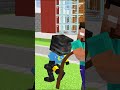 Zombie Boy And Herobrine Tug Of War For Food | Minecraft Animation #minecraft #short