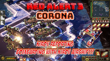 Command & Conquer Red Alert 3 Corona -  Bombarding with Kirov Airship  - No Commentary