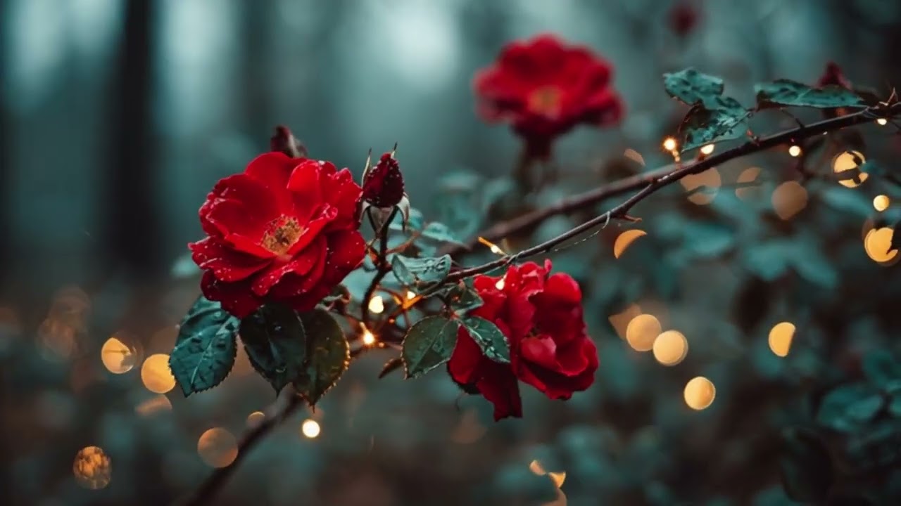 Valentine’s Rose Garden Ambience 🌹 Romantic Classical Background Music to Work, Study or Relax