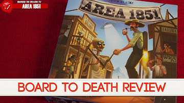 Area 1851 Board Game review - Board to Death TV