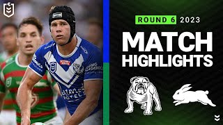 NRL 2023 | Canterbury-Bankstown Bulldogs v South Sydney Rabbitohs | Match Highlights