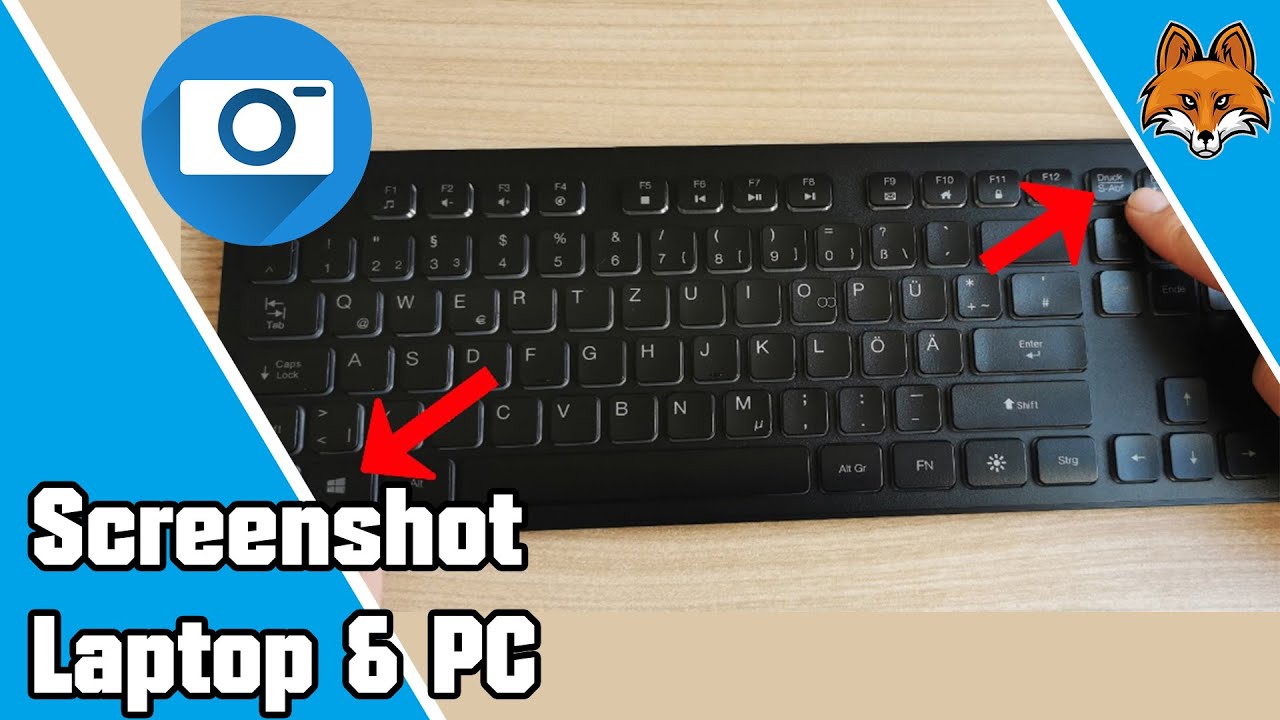 Uenighed bruger du er Screenshot machen Windows 10 - SO machst du ein Bildschirmfoto an Laptop  und PC 💻 - YouTube