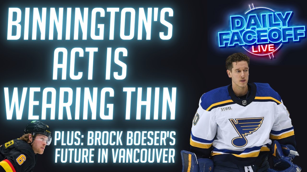 A timeline of how Jordan Binnington became the NHL's biggest villain