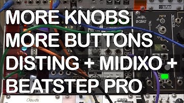 Adding knobs and buttons to disting Mk4 with MIDIXO
