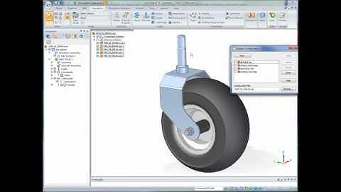 Solid Edge ST4 - Simulation - Sheet Metal.avi
