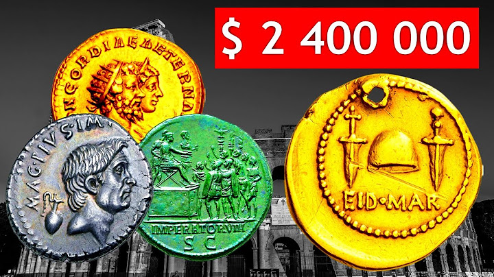 The most EXPENSIVE and RARE ROMAN COINS!!! ($2,400,000) #4