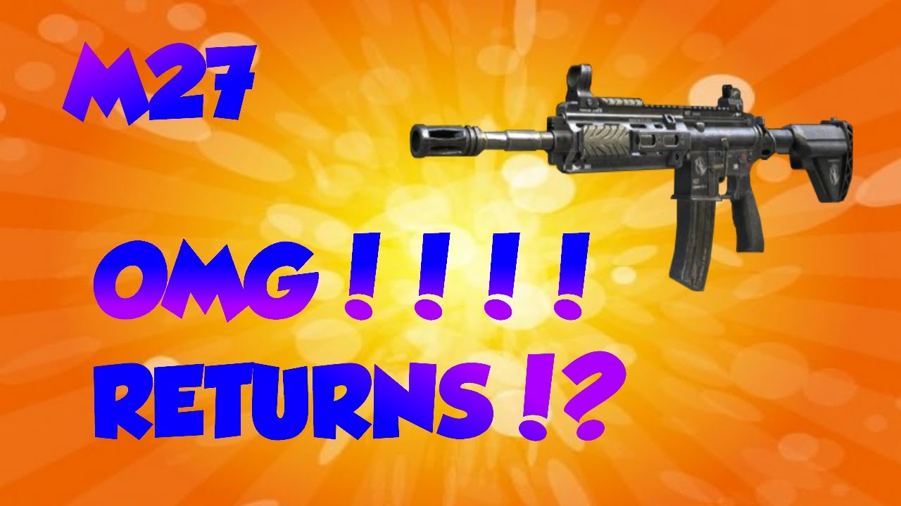 BO3 M27 RETURNS!? LEAKED INFO! W/Swenty!