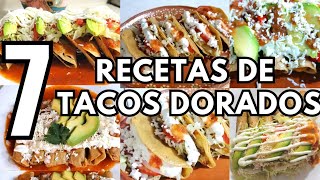 RECETAS DE TAQUITOS PARA TU MENÚ SEMANAL #parati  #viral #mexico