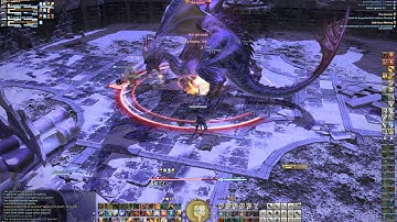 Final Fantasy XIV Realm Reborn Dragoon Gameplay