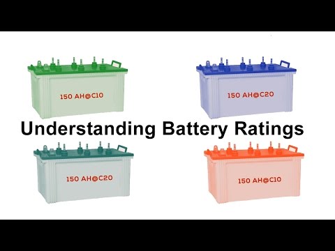What is Battery Rating? The Battery Rating depends on which factors