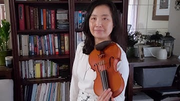 B-flat Scale 2 Octaves for Violin - Play Along and Mini Tutorial