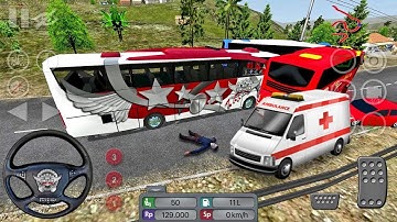 Bus Simulator Indonesia #1 ACCIDENTS! - Bus Game Android gameplay #busgames