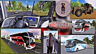 World Bus Driving Simulator Update/ ACTUALIZAÇÃO | New Bus, Graphics, Pedestrian, Camera, Bus Stop screenshot 1