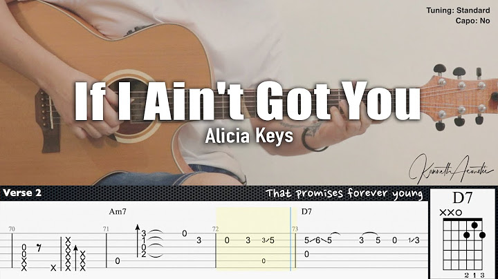 If I Ain’t Got You Guitar version - Guitar performance video thumbnail