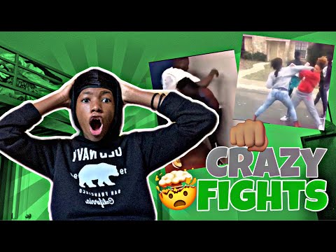 REACTING TO MY SUBSCRIBERS FIGHTS!! 🤣🥊 **HE GOT KNOCKED OUT** 🤦🏽‍♂️