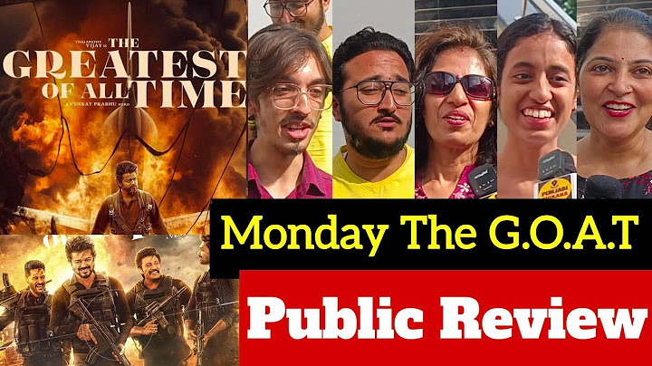 The GOAT Movie Review | The GOAT Public Review | The GOAT Public Reaction | The GOAT Public Talk