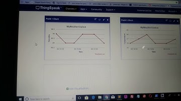 Weather Station using NodeMCU and ThingSpeak