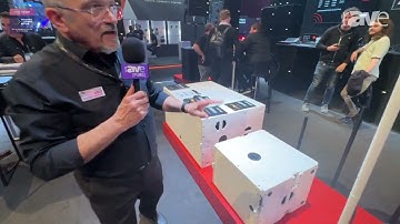 ISE 2025: AED AUDIO Exhibits FLEX6 Multipurpose Active Line Source Speaker
