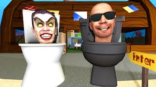 СКИБИДИ ТУАЛЕТ В КРАСТИ КРАБС ГОНЯЕТСЯ ЗА НАМИ SKIBIDI TOILET ► Garry's Mod