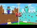 ❤️ Minecraft NOOB vs PRO - SECRET CASTLE BASE CHALLENGE IN MINECRAFT / Animation
