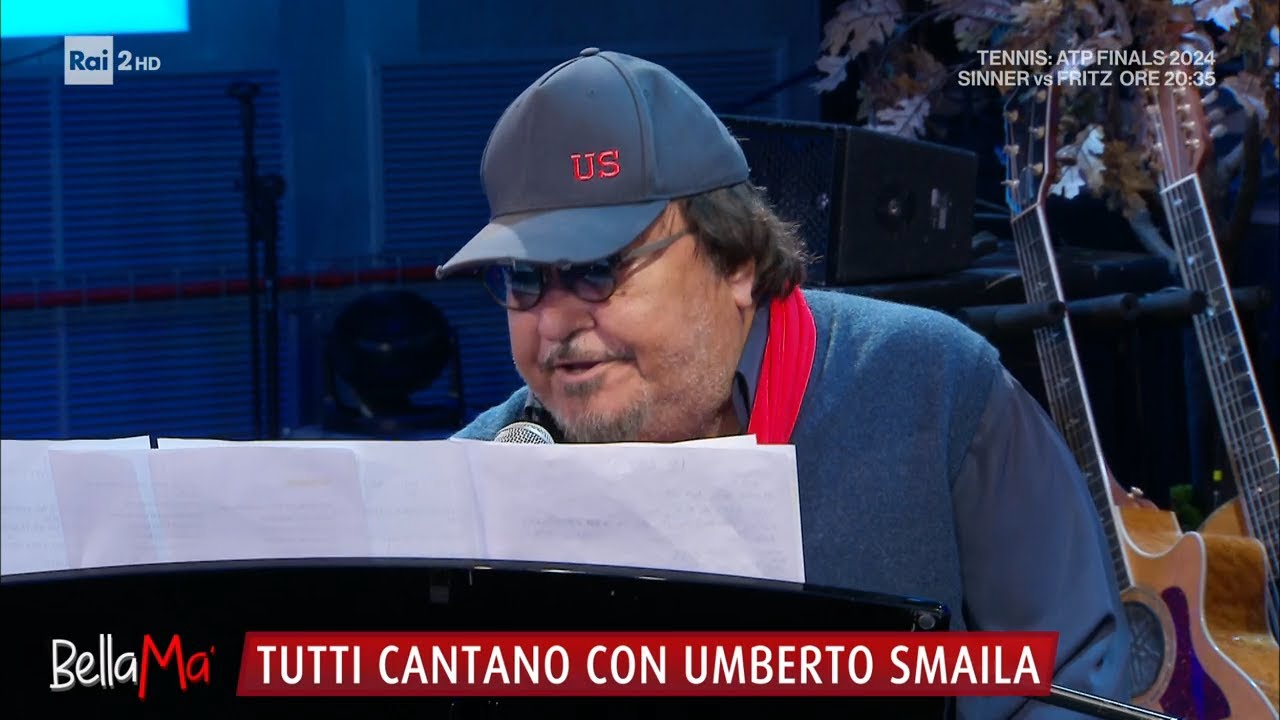 Umberto Smaila canta "We are the world" - BellaMa' 12/11/2024