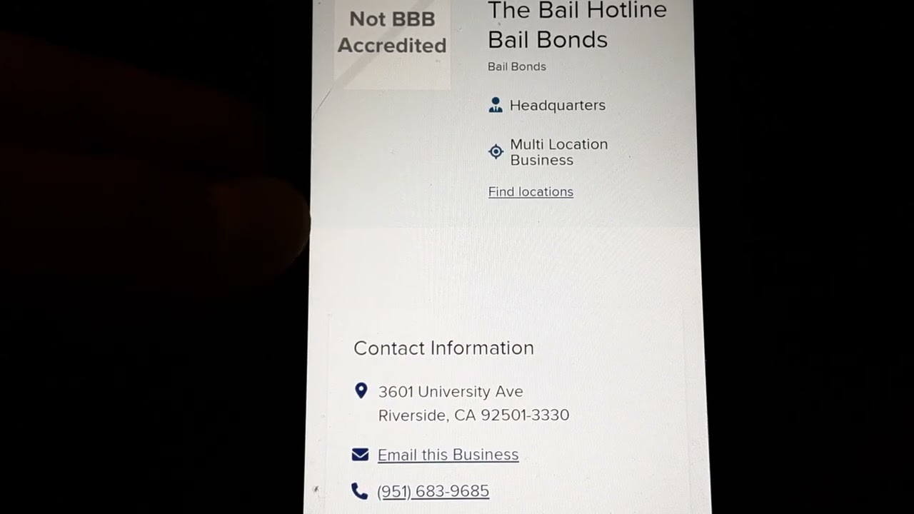 The Bail Hotline Bail Bonds  Violation of the Uhrun Act  They're going into your Trust ( STEALING )
