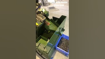 M6 thread rolling machine #fasteners #screw #manufacturer #threadrollingmachine  #selftappingscrew