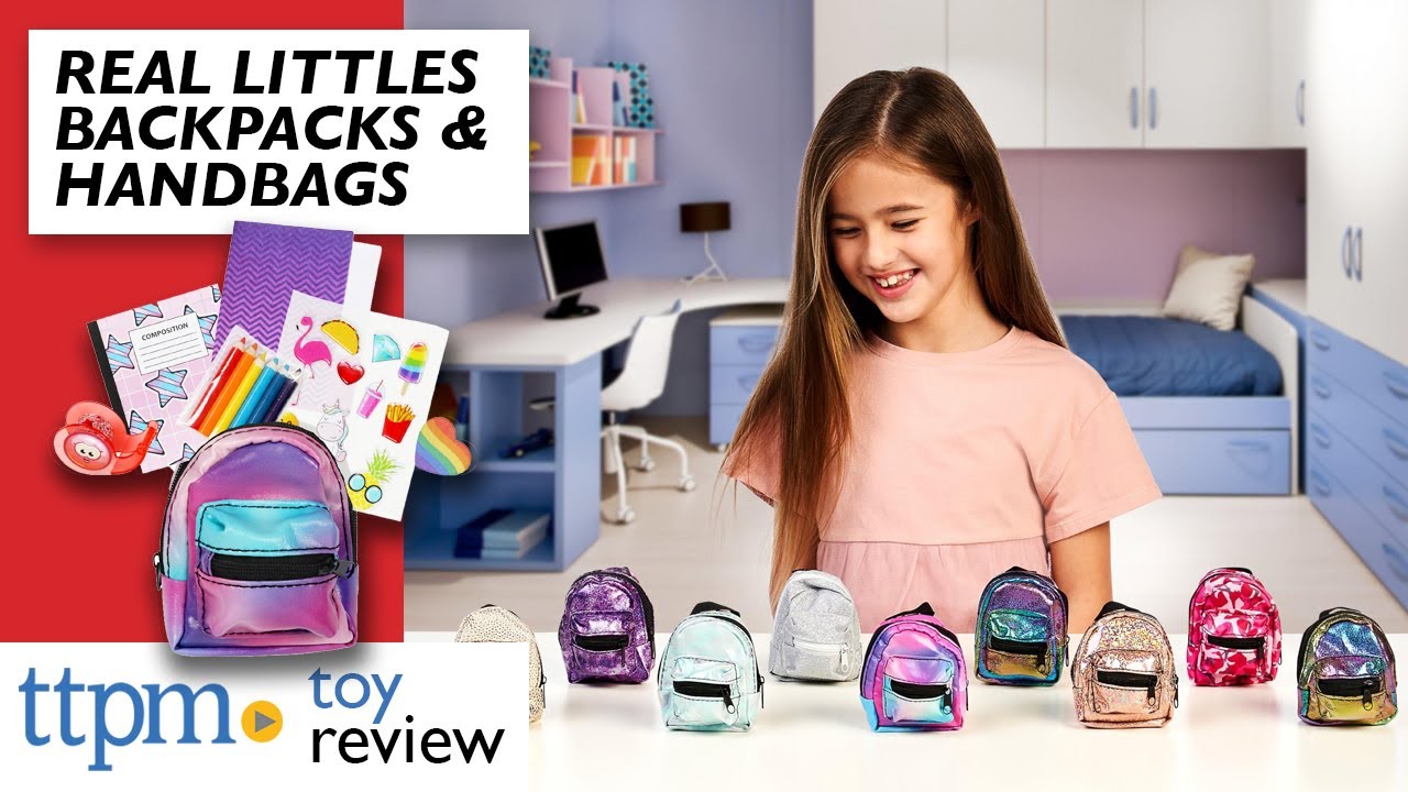 Brand New Real Littles Animal Plushie Backpacks unboxing! 