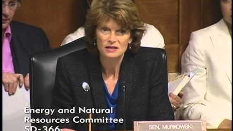 Sen. Murkowski comments on the Keystone XL pipeline at ENR business meeting