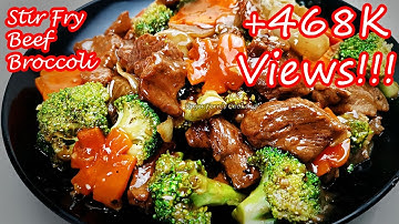 THE SECRET TO MAKE YUMMY AND JUICY BEEF STIR FRY WITH BROCCOLI AND OYSTER SAUCE | SUPER EASY!!!