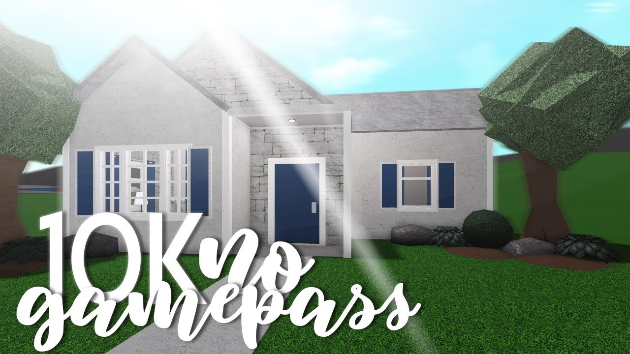 Roblox Bloxburg 10k No Gamepass Home YouTube