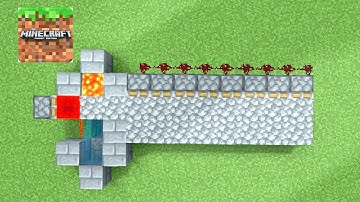 Minecraft 1: simple redstone hack (cobblestone generator)