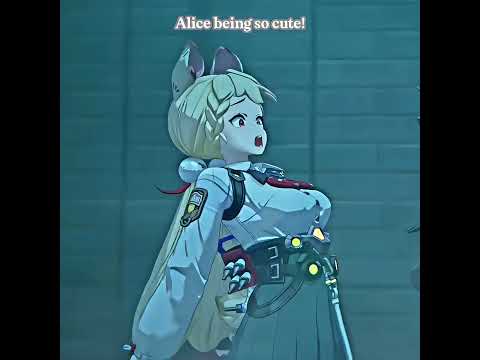 Alice is being so cute! | Zenless zone zero