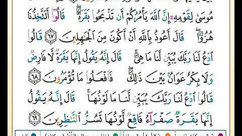 خِتمة القراءة والاستماع لتلاوة تعليمية للصفحة رقم( 10) للقارئ عبد الله بَصفَر