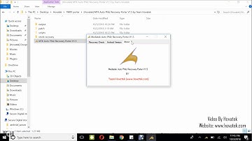 [Hovatek] MTK auto Philz recovery porter v1.5 GUI