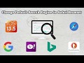 Fix Default Search Engine in Apple Browser - Safari Search Engine
