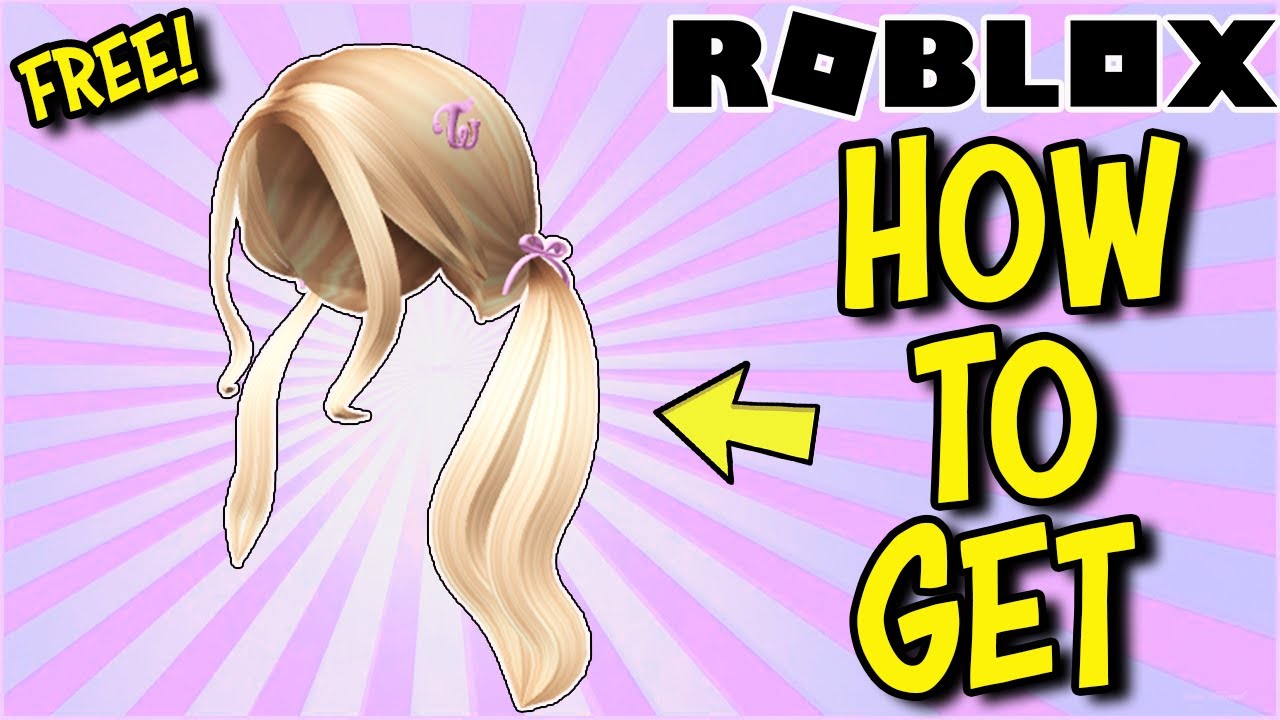  FREE ITEM How To Get TWICE Blonde Pigtails On Roblox TWICE SQUARE 